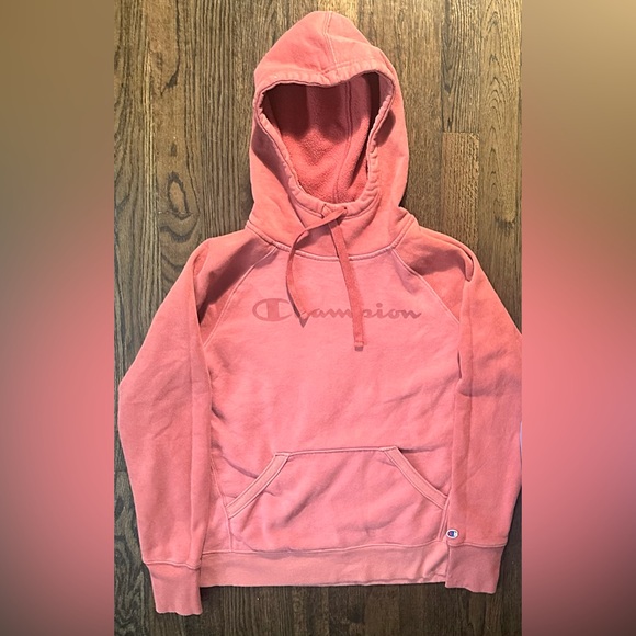 EUC Champion Ladies' Fleece Color Block Hooded Pullover Small - Picture 2 of 3